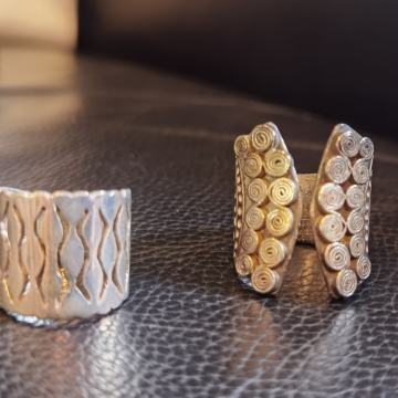 Srebrno prstenje ručni rad - 350 kn