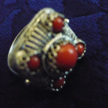 SREBRO FILIGRAM PRSTEN