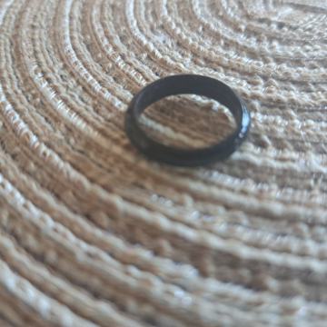 Stakleni prsten - Crni 18