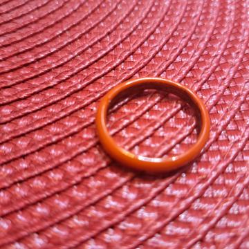 Stakleni prsten - crveni