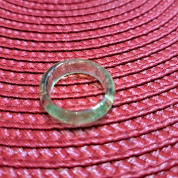 Stakleni prsten - zeleni