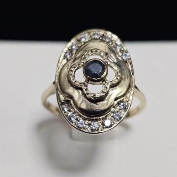 VINTAGE ZLATNI PRSTEN  14K 3.20G / R1, RATE !