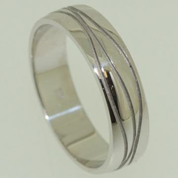 ZLATNI VJENČANI PRSTEN (BURMA) 14K (585) 3,89 grama NOVO • GOLD SHOP •