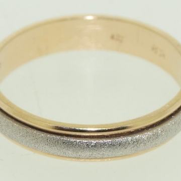 ZLATNI VJENČANI PRSTEN 14K (585) 3,92 grama NOVO • GOLD SHOP •