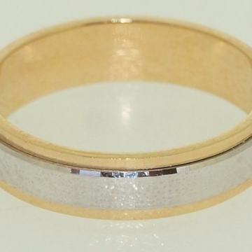 ZLATNI VJENČANI PRSTEN 14K (585) 4,19 grama NOVO • GOLD SHOP •