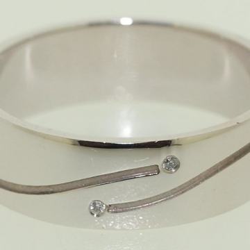 ZLATNI VJENČANI PRSTEN (BURMA) 14K (585) 4,40 grama NOVO • GOLD SHOP •