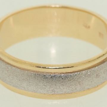 ZLATNI VJENČANI PRSTEN 14K (585) 5,63 grama NOVO • GOLD SHOP •