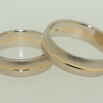 ZLATNO VJENČANO PRSTENJE (BURME) 14K (585) 10,20g NOVO • GOLD SHOP •