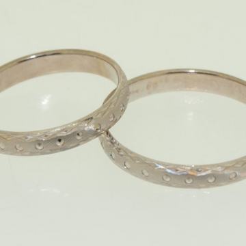 ZLATNO VJENČANO PRSTENJE (BURME) 14K (585) 5,67g NOVO • GOLD SHOP •