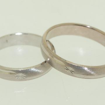 ZLATNO VJENČANO PRSTENJE (BURME) 14K (585) 5,95g NOVO • GOLD SHOP •