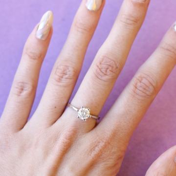 ZLATNI DIJAMANTNI PRSTEN 1,01ct. VVS1/G 18K (750) 3,45g NOVO GOLD SHOP