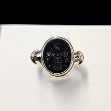 ZLATNI PEČATNJAK 9,18G 18K / R1, RATE !!