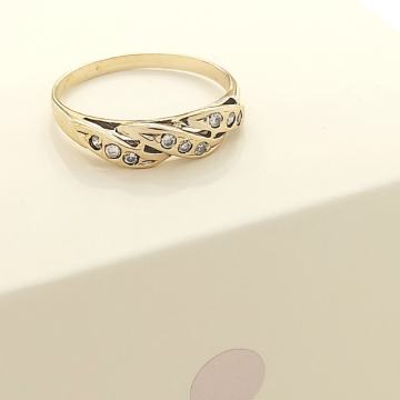 ZLATNI PRSTEN 14K 1,93G ***DO 24 RATE*** R1!