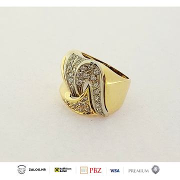 ZLATNI PRSTEN 14K 11,30g ***DO 24 RATE*** R1!