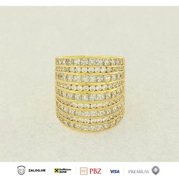 ZLATNI PRSTEN 14K 11,97G ***DO 24 RATE*** R1!
