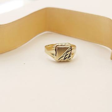 ZLATNI PRSTEN 14K 3.01G ***DO 24 RATE*** R1!