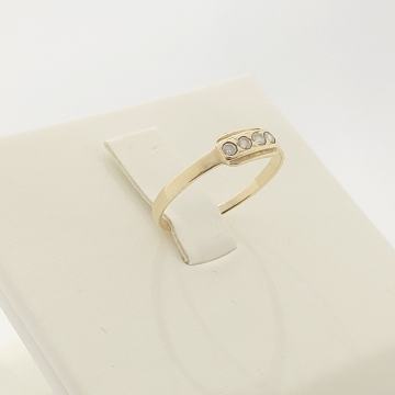 ZLATNI PRSTEN 14K .585 1g ***DO 24 RATE*** R1!