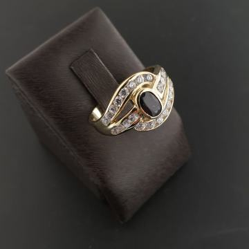 ZLATNI PRSTEN 14K .585 4.2G ***24 RATE*** POVOLJNO, R1!