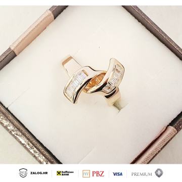 ZLATNI PRSTEN 14K 6,76G ***DO 24 RATE*** R1!