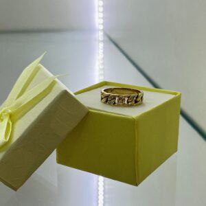 ZLATNI PRSTEN 14K CIRKONI