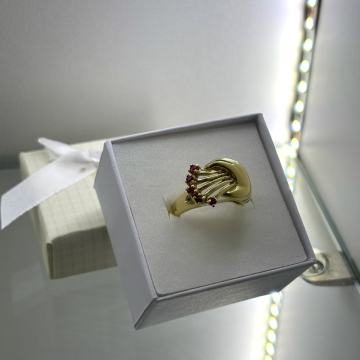 ZLATNI PRSTEN 14K BRILJANTI