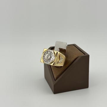 Zlatni prsten 14kt zlato 11,90g