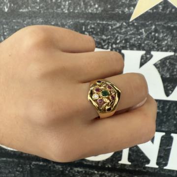 ZLATNI PRSTEN 18K 4,38G