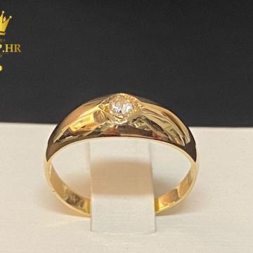 ZLATNI PRSTEN 2,45g 14K / R1, RATE!