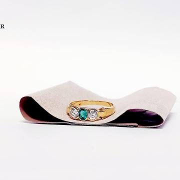 ZLATNI PRSTEN 2,68G (14K) / R1, RATE !!