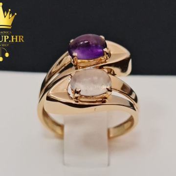 ZLATNI PRSTEN 4,18G (18K) R1, RATE !