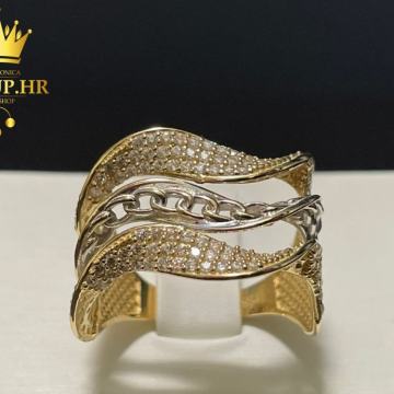 ZLATNI PRSTEN 4,88g 14K / R1, RATE!