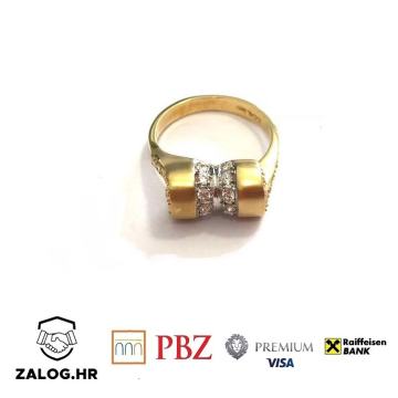 ZLATNI PRSTEN 5.41 G 14K ***DO 24 RATE*** R1!