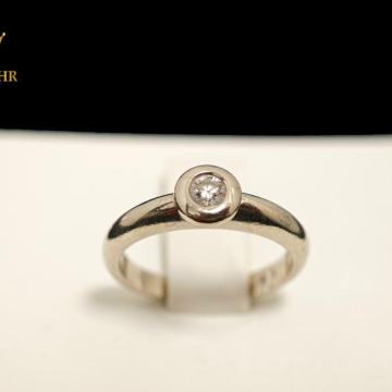 ZLATNI PRSTEN SA BRILJANTOM 3,40g (14K) R1, RATE