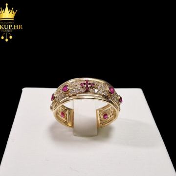 ZLATNI PRSTEN .585  / R1, RATE !!