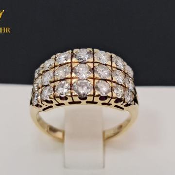 ZLATNI PRSTEN S DIJAMANTIMA 2,49ct 18K /  R1, RATE