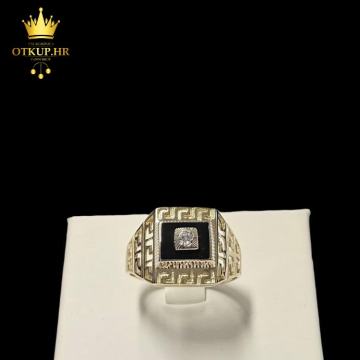 ZLATNI PRSTEN 7,40G 14K / R1, RATE !!