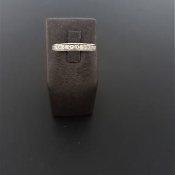 ZLATNI PRSTEN (BIJELO ZLATO) 18K 3,99G***DO 24 RATE*** R1!