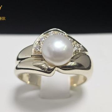 ZLATNI PRSTEN S BISEROM  9K 4.35G/ R1, RATE !