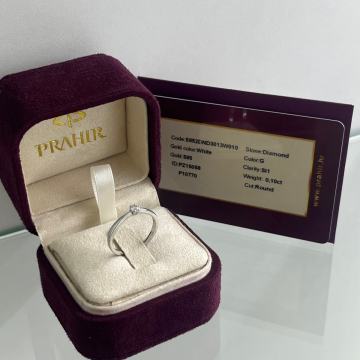 ZLATNI PRSTEN BRILJANT