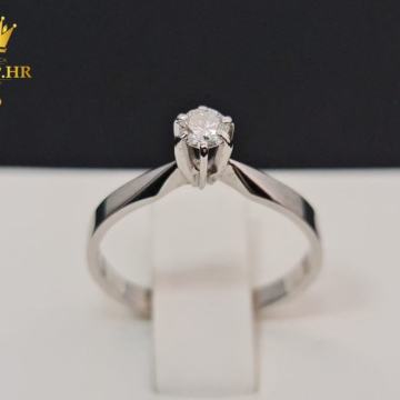 ZLATNI PRSTEN S BRILJANTOM 2,08G 14K / R1, RATE !!