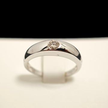 ZLATNI PRSTEN S BRILJANTOM 3,06G (18K), R1, RATE