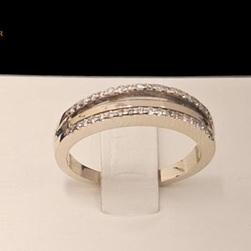 ZLATNI PRSTEN S DIJAMANTIMA  - 0,19ct - 2,50G .585 (14K) / R1, RATE !!