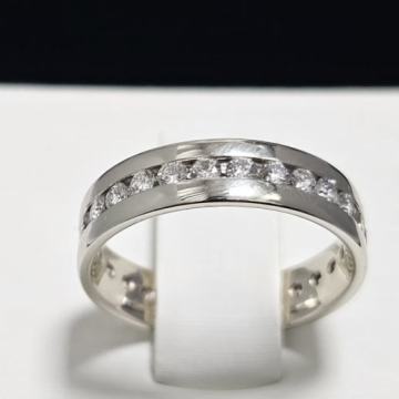 ZLATNI PRSTEN S DIJAMANTIMA 0.41ct 14K / R1, RATE !