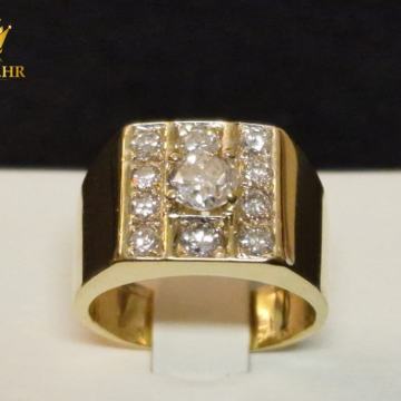 ZLATNI PRSTEN S DIJAMANTIMA 1,30ct / R1, RATE !