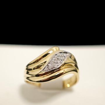 ZLATNI PRSTEN SA DIJAMANTIMA 3.83G .750 (18K) / R1, RATE !!