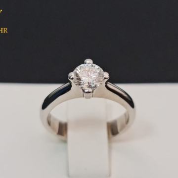 ZLATNI PRSTEN S DIJAMANTOM 0,74ct + GIA CERTIFIKAT / R1, RATE !!