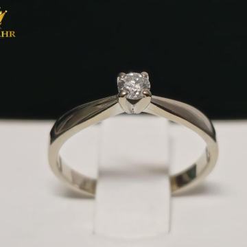 ZLATNI PRSTEN S DIJAMANTOM (14k) 0,11ct / R1, RATE !