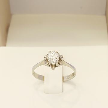 ZLATNI PRSTEN SA DIJAMANTOM 14K 2,60G ***DO 24 RATE*** R1!