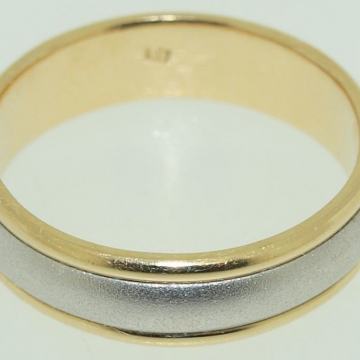 ZLATNI VJENČANI PRSTEN 14K (585) 4,76 grama NOVO • GOLD SHOP •