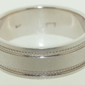 ZLATNI VJENČANI PRSTEN (BURMA) 14K (585) 5,34 grama NOVO • GOLD SHOP •